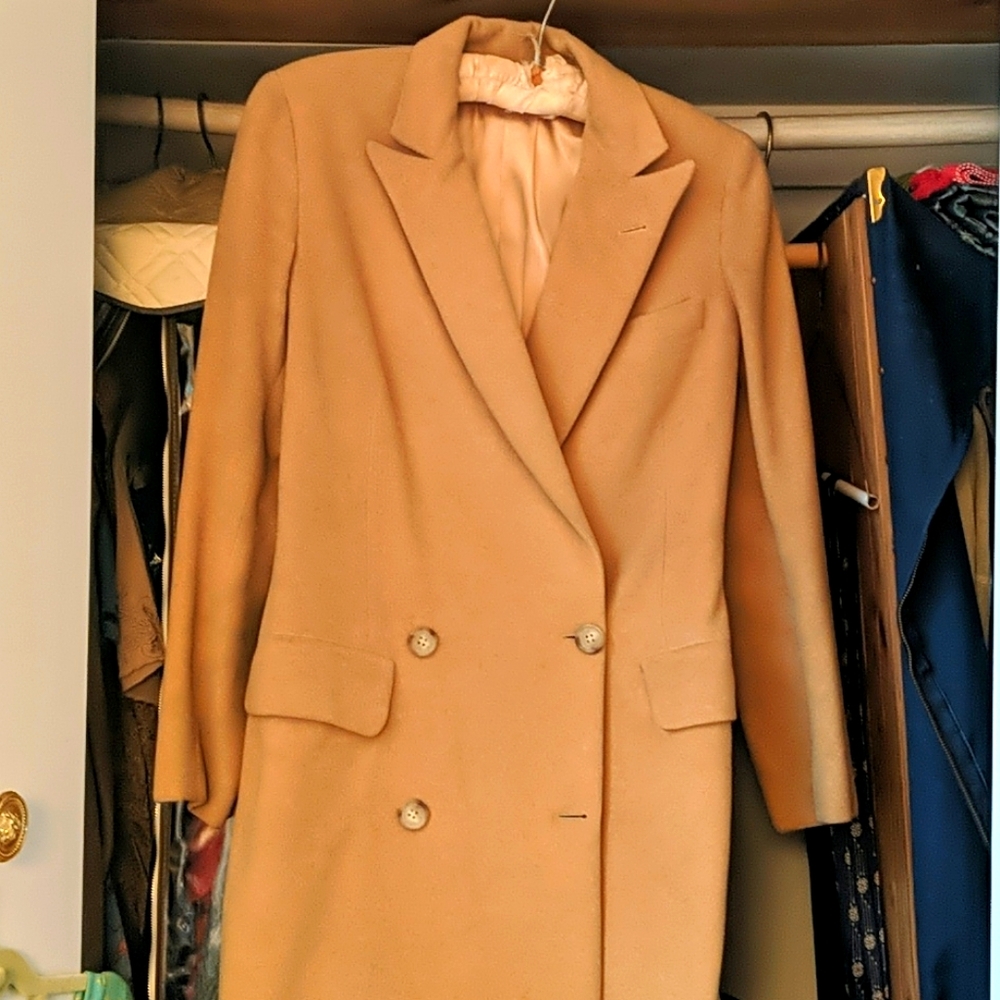 Vintage Ralph Lauren camel hair coat